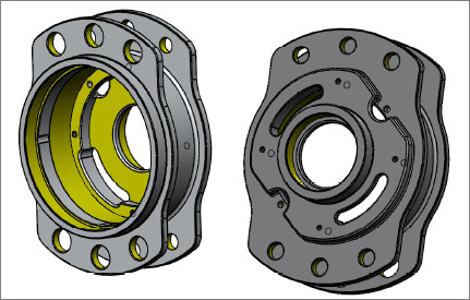 SPCC سبائك 7075 CNC قطع الألومنيوم مطروقات الفضاء SS303 SS304